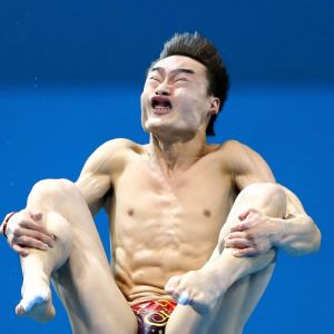 Mergulho olímpico masculino tem as melhores caretas