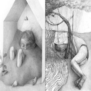 Stefan Zsaitsits: artista austríaco cria desenhos em preto e branco que representam sentimentos da vida moderna