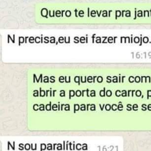 Quero te levar pra jantar