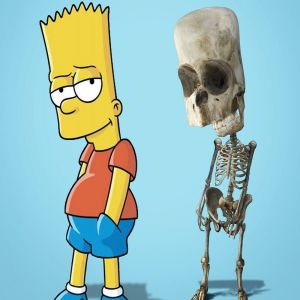 Artista mostra como seriam os esqueletos de personagens famosos de desenhos animados