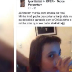 Acho que alguém vai apanhar em casa