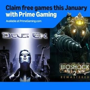 Atualização do conteúdo de janeiro do Prime Gaming traz jogos como BioShock 2 Remastered e Spirit Mancer