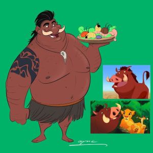 Personagens não humanos em versões humanas #4