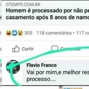 Homem é processado por não pedir mulher em casamento