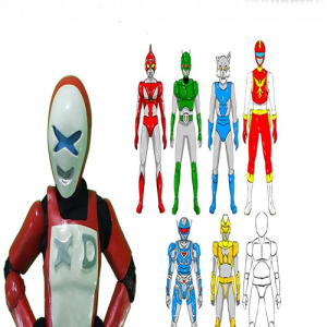 Tutorial passo a passo sobre como criar seu super-herói de tokusatsu