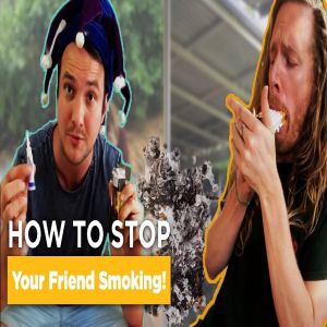 Homem tenta fazer seu amigo parar de fumar de maneiras divertidas e dolorosas