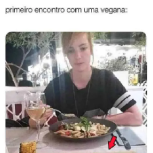 Aquele primeiro encontro com uma vegana