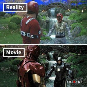 Efeitos especiais antes e depois