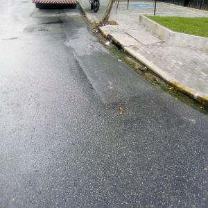 Obstrução da rede foi concluída (Antes e Depois)