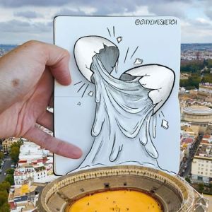 Pietro Cataudella: Transformando viagens em arte com o projeto City Live Sketch