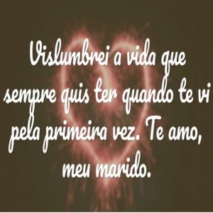 Vislumbrei a vida que sempre quis ter