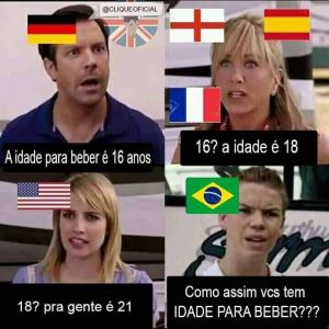 Bebidas alcoólica para jovem : Um erro das leis ? 