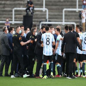 Atua Governo argentino sobre a suspensão da partida com o Brasil 