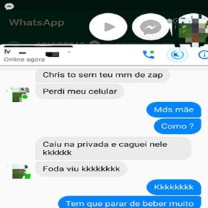 Mamãe perdeu o celular de uma maneira bem inusitada