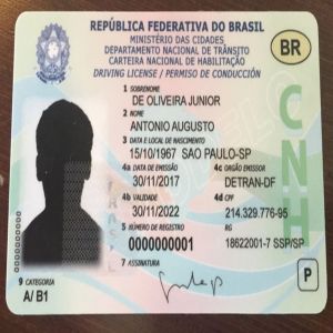 Gradualmente, obtenha sua carteira de habilitação nacional