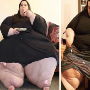 Jovem obesa de 25 anos perdeu mais de 180kg, ficou irreconhecível e suas fotos viralizaram