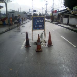 Buraco vai caducar de tanto tempo aberto