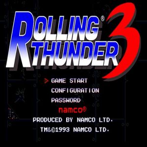 Rolling Thunder 3 o último jogo da série Rolling Thunder