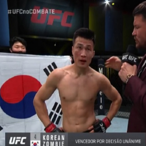 Zumbi da Coreia do Sul derrota Ige e se aproxima do campeonato do UFC novamente