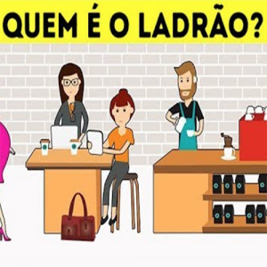 Você é bom em charadas? Desvende essa charada do roubo
