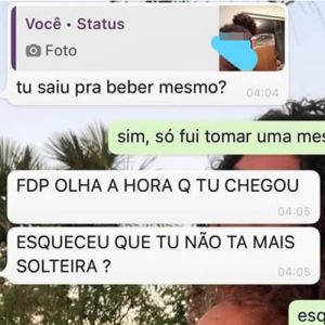 Quando você esquece que está namorando