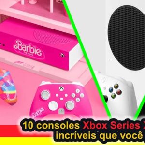 10 consoles Xbox Series X|S personalizados incríveis que você precisa ver!