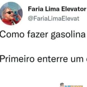 Como fazer gasolina caseira