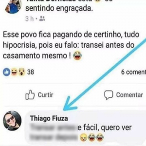 Quero ver depois do casamento…