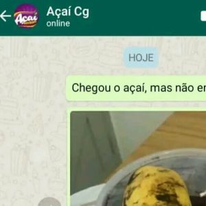 Chegou Açaí desmontado