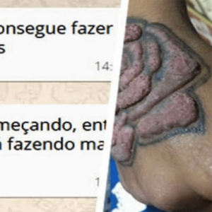 A trágica história de Carla. A garota que pagou 30 reais para fazer uma tatuagem