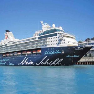 Mein Schiff 2, será o primeiro navio a retomar os cruzeiros na Europa