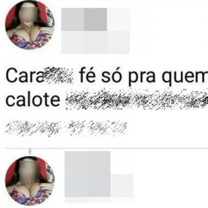 Nível de calote fundo do poço