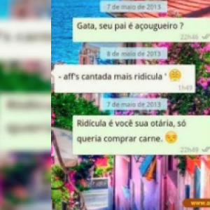 Que cantada mais ridícula