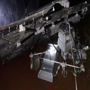 Após chuva, balão do Google cai na Transamazônica e assusta moradores