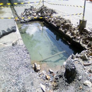 Outro serviço pela metade