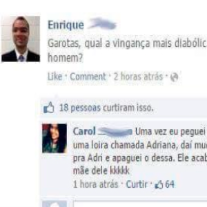 A vingança feminina é cruel