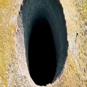 Buraco gigante aparece na Sibéria, um fenómeno dramático cada vez mais comum