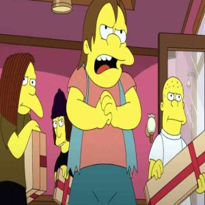 Artista transforma o Nelson de ‘Os Simpsons’ em uma pessoa real 