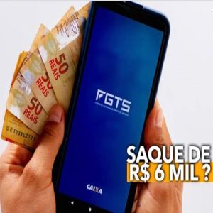 Saque de R$ 6,2 mil Do FGTS está liberado, não perca o prazo!