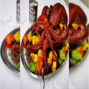 O peru Cthulhu é um prato americano esquisito: é um peru recheado com polvo