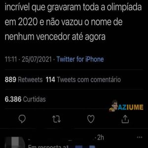 Você está acompanhando as olimpíadas Tokyo 2020?