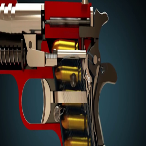 Como uma pistola funciona por dentro?