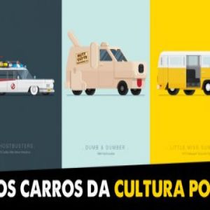 Os 50 carros mais famosos da cultura POP nos 50 últimos anos