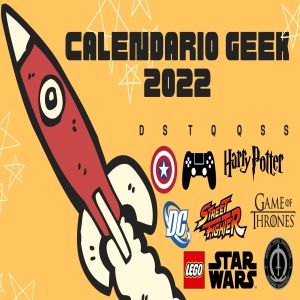 Calendário Geek/Nerd 2022