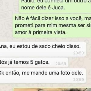 Quando sua namorada conhece outro