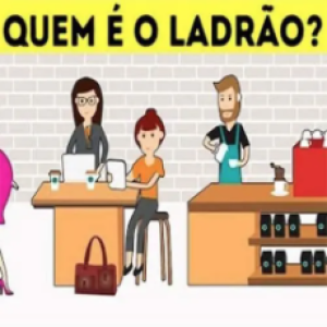 Você é bom em charadas? Desvende essa charada do roubo