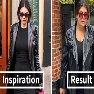 Katie Sturino reproduz fotos de celebridades e mostra a importância da auto aceitação