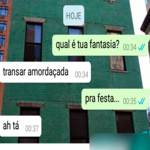 Se entregando cedo...