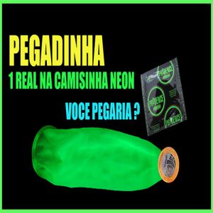 Pegadinha 1 real na camisinha
