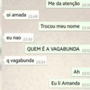 Quando o ciúme faz você ler as palavras errado!